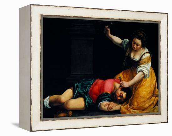 Jael and Sisera-Demetrio Cosola-Framed Premier Image Canvas