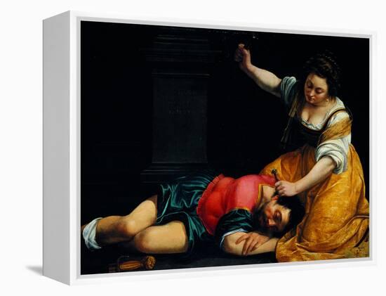 Jael and Sisera-Demetrio Cosola-Framed Premier Image Canvas