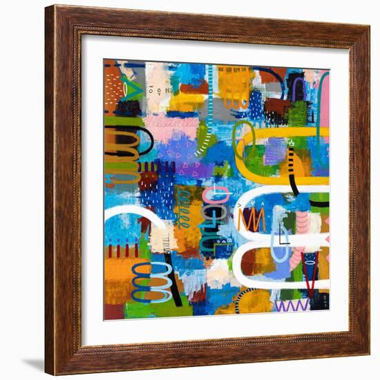 Jaemi-Hyunah Kim-Framed Art Print