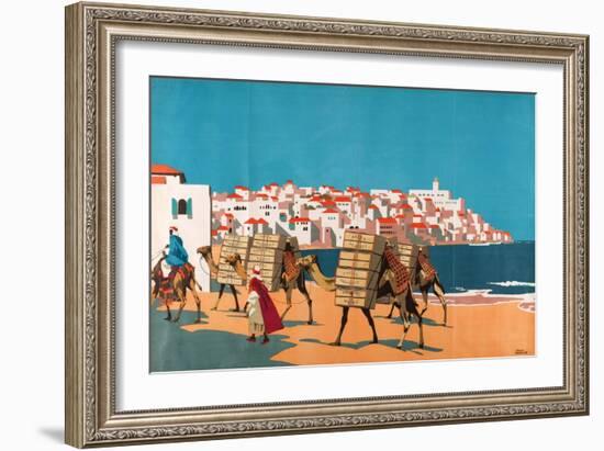 Jaffa, from the Series 'Buy Jaffa Oranges'-Frank Newbould-Framed Giclee Print