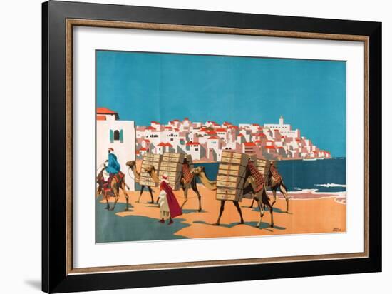 Jaffa, from the Series 'Buy Jaffa Oranges'-Frank Newbould-Framed Giclee Print