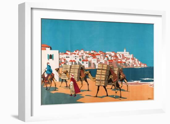 Jaffa, from the Series 'Buy Jaffa Oranges'-Frank Newbould-Framed Giclee Print