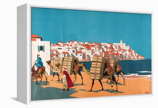 Jaffa, from the Series 'Buy Jaffa Oranges'-Frank Newbould-Framed Premier Image Canvas