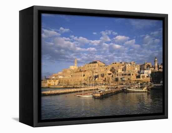 Jaffa Harbour, Tel Aviv, Israel-Jon Arnold-Framed Premier Image Canvas