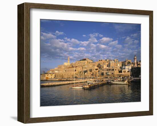 Jaffa Harbour, Tel Aviv, Israel-Jon Arnold-Framed Photographic Print