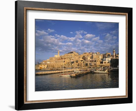 Jaffa Harbour, Tel Aviv, Israel-Jon Arnold-Framed Photographic Print