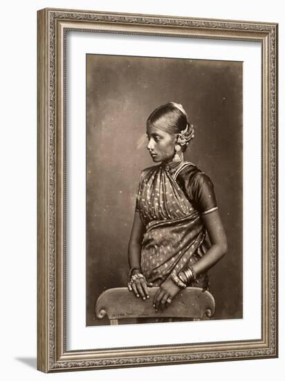 Jaffina Tamil, C.1870-90-Charles T Scowen and Co-Framed Giclee Print