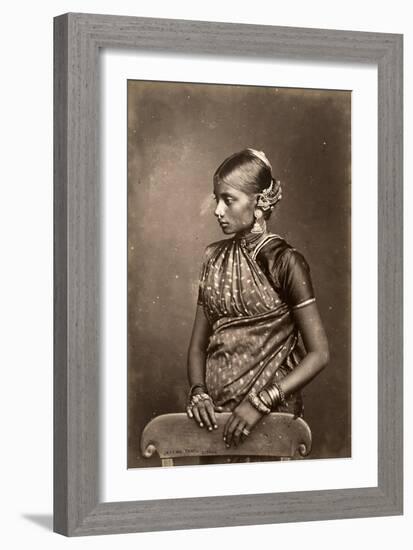 Jaffina Tamil, C.1870-90-Charles T Scowen and Co-Framed Giclee Print