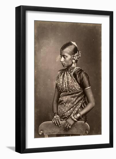 Jaffina Tamil, C.1870-90-Charles T Scowen and Co-Framed Giclee Print