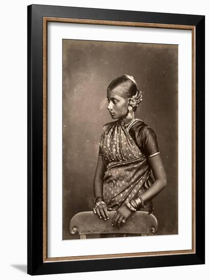 Jaffina Tamil, C.1870-90-Charles T Scowen and Co-Framed Giclee Print