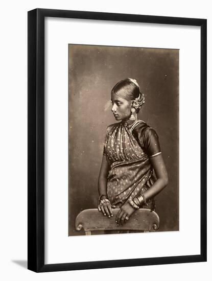 Jaffina Tamil, C.1870-90-Charles T Scowen and Co-Framed Giclee Print