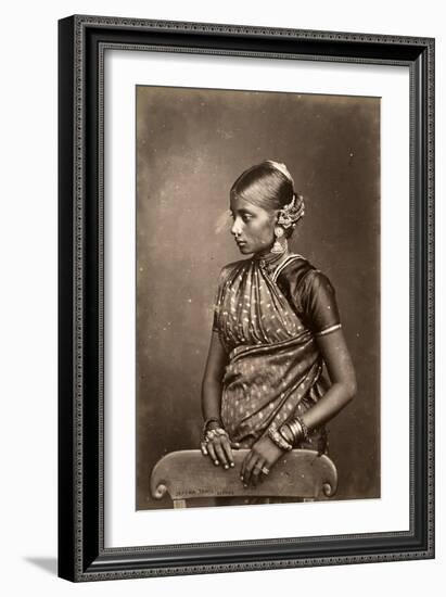 Jaffina Tamil, C.1870-90-Charles T Scowen and Co-Framed Giclee Print