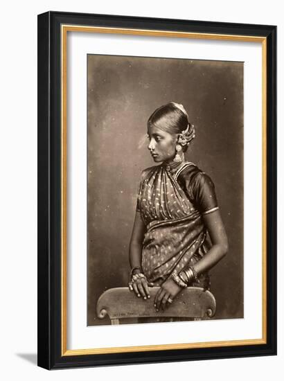 Jaffina Tamil, C.1870-90-Charles T Scowen and Co-Framed Giclee Print