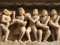 Erotic Sculptures of Khajuraho, Madhya Pradesh, India-Jagdeep Rajput-Photographic Print
