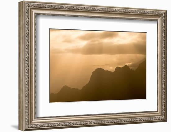 Jagged peaks of the Simien Mountains, Ethiopia, Africa-Tom Broadhurst-Framed Photographic Print