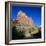 Jagged Sandstone Cliffs Above the Virgin River, Zion National Park, Utah, USA-Ruth Tomlinson-Framed Photographic Print