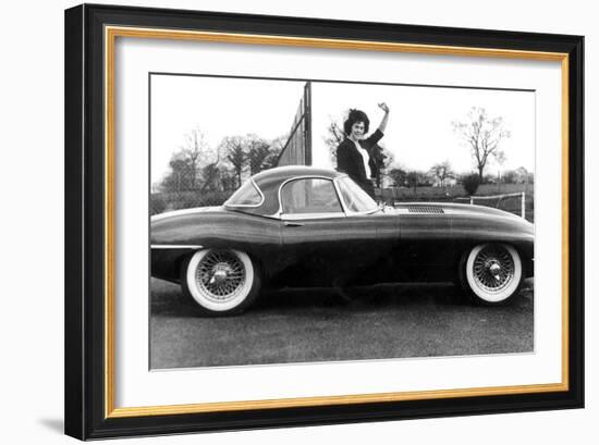 Jaguar Car March 14, 1961-null-Framed Photo