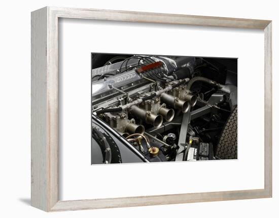 Jaguar D type 1956-Simon Clay-Framed Photographic Print