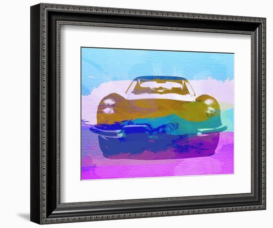 Jaguar E Type Front-NaxArt-Framed Art Print