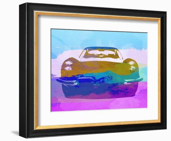 Jaguar E Type Front-NaxArt-Framed Art Print