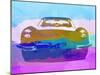 Jaguar E Type Front-NaxArt-Mounted Art Print