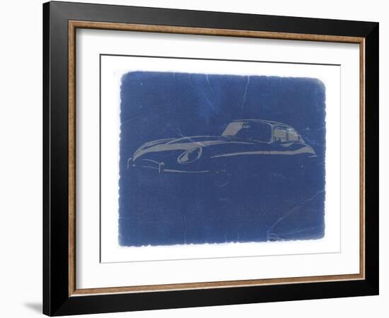 Jaguar E Type-NaxArt-Framed Art Print