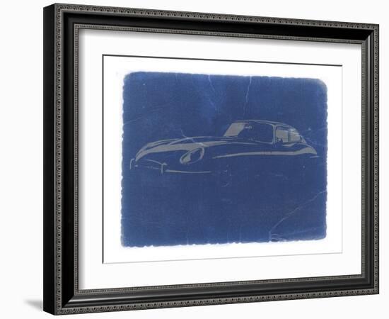 Jaguar E Type-NaxArt-Framed Art Print