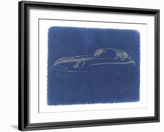 Jaguar E Type-NaxArt-Framed Art Print