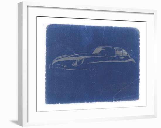 Jaguar E Type-NaxArt-Framed Art Print