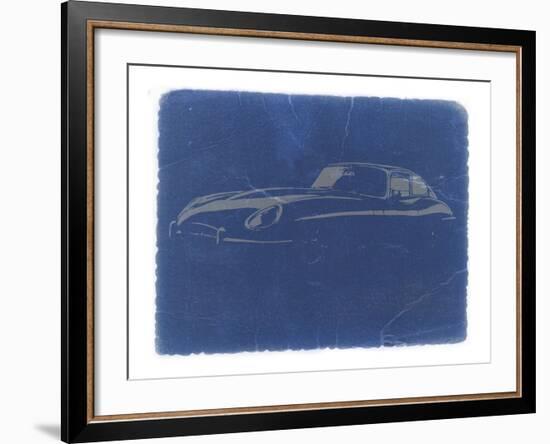 Jaguar E Type-NaxArt-Framed Art Print