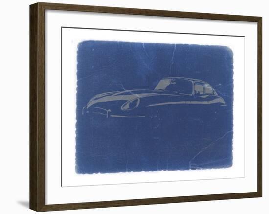 Jaguar E Type-NaxArt-Framed Art Print