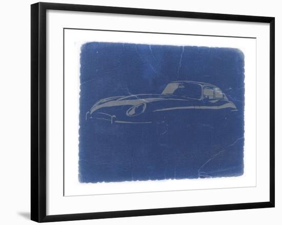 Jaguar E Type-NaxArt-Framed Art Print