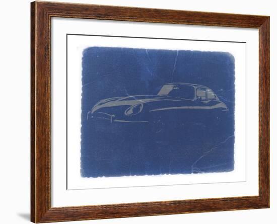 Jaguar E Type-NaxArt-Framed Art Print