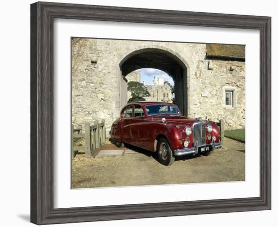 Jaguar Mk IX Formerly Owned by HM Queen Elizabeth, the Queen Mother-null-Framed Photographic Print