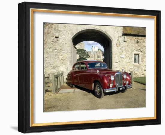 Jaguar Mk IX Formerly Owned by HM Queen Elizabeth, the Queen Mother-null-Framed Photographic Print