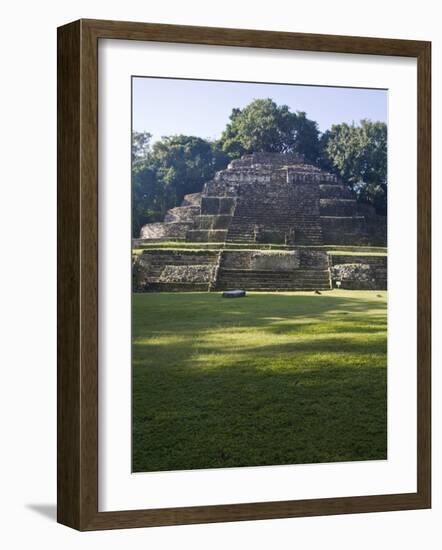 Jaguar Temple, Lamanai, Belize, Central America-Jane Sweeney-Framed Photographic Print