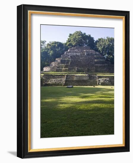 Jaguar Temple, Lamanai, Belize, Central America-Jane Sweeney-Framed Photographic Print
