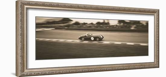 Jaguar XK 120-Ben Wood-Framed Giclee Print