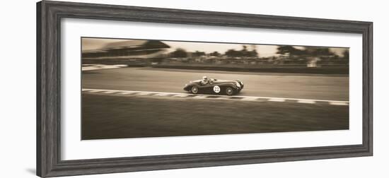 Jaguar XK 120-Ben Wood-Framed Giclee Print