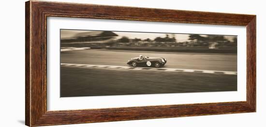 Jaguar XK 120-Ben Wood-Framed Giclee Print