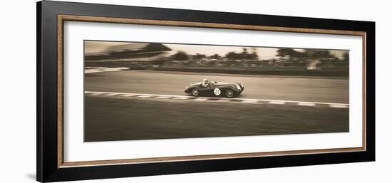 Jaguar XK 120-Ben Wood-Framed Giclee Print