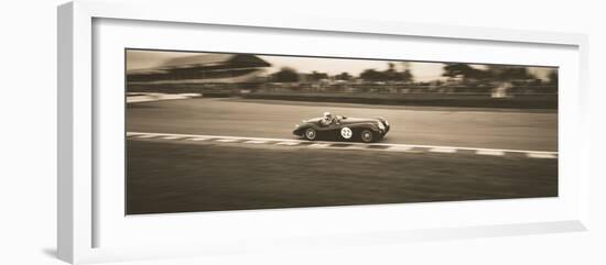 Jaguar XK 120-Ben Wood-Framed Giclee Print