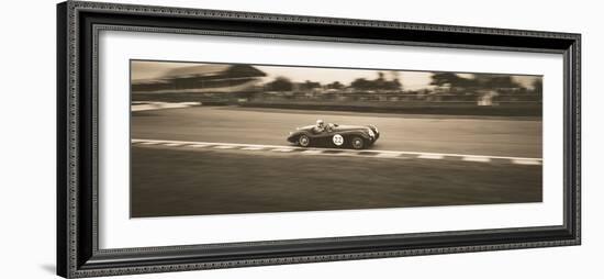 Jaguar XK 120-Ben Wood-Framed Giclee Print