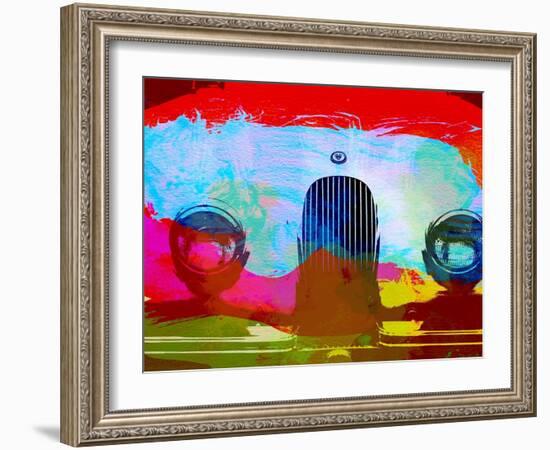 Jaguar Xk Front-NaxArt-Framed Art Print