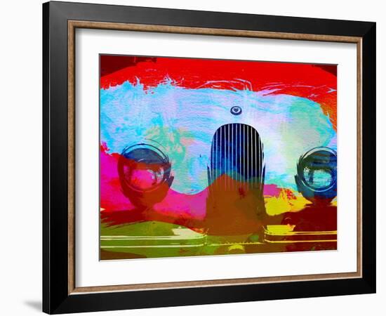 Jaguar Xk Front-NaxArt-Framed Art Print