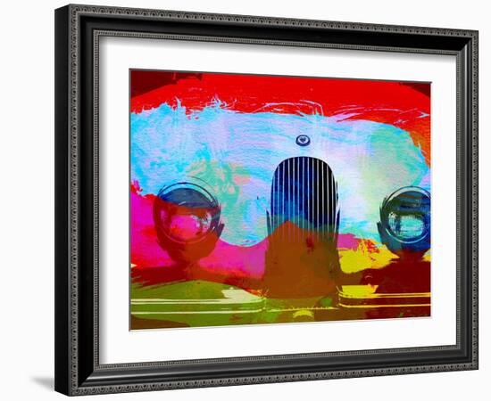 Jaguar Xk Front-NaxArt-Framed Art Print