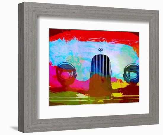 Jaguar Xk Front-NaxArt-Framed Art Print