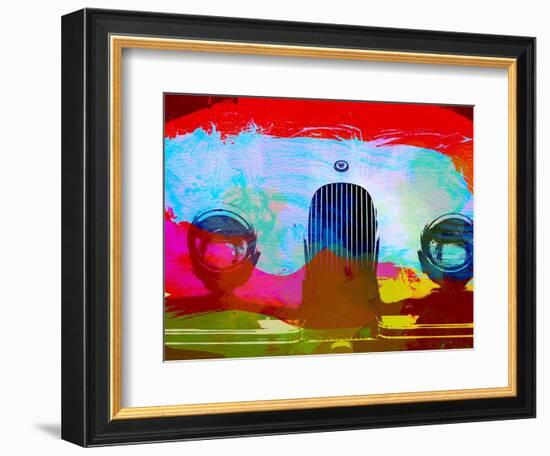 Jaguar Xk Front-NaxArt-Framed Art Print