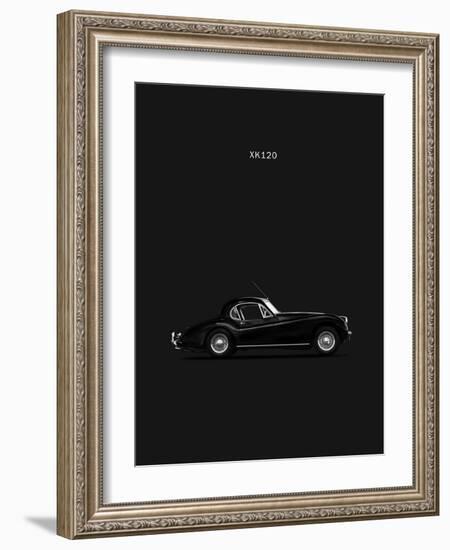 Jaguar XK120 Coupe 1952-Mark Rogan-Framed Art Print