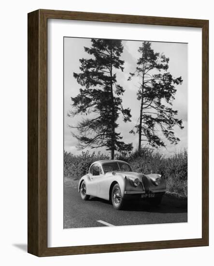 Jaguar XK120 Hardtop-null-Framed Photographic Print